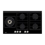 Omega OCG95FFX 90cm 5 Burner Gas Cooktop Stainless Steel | BIG W