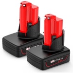2x For Milwaukee for M12 12V Battery 8000mAh 48-11-2402 48-11-2412 48-11-2440 | BIG W