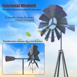 186cm Solar Led Light Post Planter Outdoor Street Garden Security Pole Lamp Driveway Pathway Patio Yard Energy Powered Pillar... 