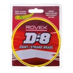 Rovex 300yd D:8 Super Braid Hi Vis Fishing Line Yellow - 50yd | BIG W