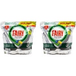 84pc Fairy Platinum Plus All In One Dishwasher Capsules/Tablet Pods Lemon | BIG W