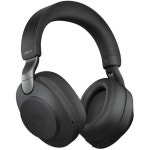 Jabra Evolve2 85 MS Stereo Black Link 380 USB-C ANC Bluetooth Headset, 10-Microphone Technology, Digital Hybrid ANC, 37 Hours... 