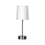 Mantel ON-OFF Touch Lamp Black Shade | BIG W