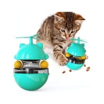 Catzon Tumbler Style Cat Food Dispenser Treat Toys with Dual Rolling Balls-Blue | BIG W