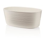Guzzini Earth Tierra 29.2cm/3L Multiple Plastic Plant Pot Holder Small Taupe | BIG W