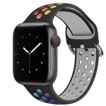 For iWatch Apple Watch Band Series 9 SE Ultra 8 7 6 5 4 Strap 38 40 41 42 44 45 49 - Black Grey | BIG W