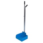2pc Superior Pet Goods Heavy Duty Metal Dog Pooper Scooper/Picker w/Dustpan Blue | BIG W