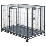 Salesbay Collapsible Pet Dog Cage Metal Kennel Portable Cat Rabbit House 5 Size | BIG W