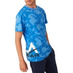 LA Gear Mens Camo Side Logo Tee - Cobalt | BIG W