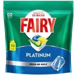 188pc Fairy Platinum All in One Dishwasher Cleaning Capsules/Tablets Lemon | BIG W