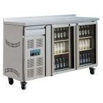 Polar U-Series Premium Bar Fridge 2 Door St/St 366Ltr- Commercial | BIG W