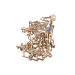 338pc Ugears Marble Run Tiered Hoist Mechanical Wooden 3D Puzzle/Model Set 14+ | BIG W