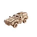 300pc Ugears Dozor-B Combat Vehicle Mechanical Wooden 3D Puzzle/Model Set 14+ | BIG W