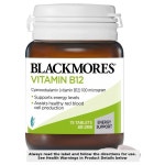 Blackmores Vitamin B12 100mcg 75 Tablets | BIG W