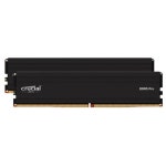 Crucial Pro 32GB (2x16GB) DDR5 UDIMM 6000MHz CL36 Black Heat Spreaders Overclocking Support Intel XMP AMD Ryzen Desktop PC Gaming... 