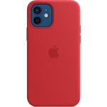 Apple iPhone 12/12 Pro Silicone Case with MagSafe - Red | BIG W