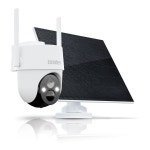 Uniden App Cam SOLO X2K 4G PT Kit - 4G Cellular 2K Super HD Outdoor Pan & Tilt Camera Kit Including Solar Panel | BIG W