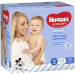 Huggies Jumbo Nappies Size 3 Crawler Boy (6-11kg) - 90 Pack | BIG W