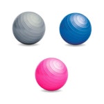 Exercise Gym Ball Pink Anti Slip Texture Balance Strength - 55cm 65cm 75cm | BIG W