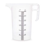 3L Measuring Jug Heavy Duty Clear Plastic Propylene Food Grade BPA 5 Pro-Jug | BIG W