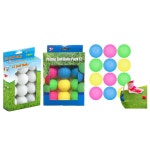 Ozoffer 24PC Indoor Plastic Golf Balls Practical Hollow Toy Practice Colours & white set | BIG W
