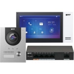 Silicon Chip Fingerprint Access Controller Kit Includes Pre-Punched Wall-Plate | BIG W