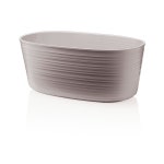 Guzzini Earth Tierra 29.2cm/3L Multiple Plastic Plant Pot Holder Small Taupe | BIG W