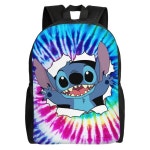 j1208 Kids Stitch Backpack 3D Print Cartoon Anime Backpacks Teenagers Backpack Boys And Girls School Bag e1208 | BIG W