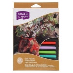 24pc Derwent Academy Assorted Colour 10mm Soft Pastels Crayon Colouring/Painting | BIG W