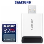 SD Card & USB Reader SAMSUNG PRO Ultimate 512GB SDXC C10 U3 V30 DSLR Memory Card | BIG W