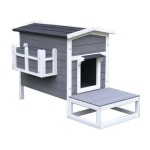 Small Pet Dog Kennel Cat House | BIG W