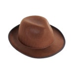 Fedora Brown Felt Hat | BIG W