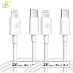 2Pcs Apple MFi Certified Type-C to Apple Cable for iPhone14Pro PD Fast Cable | BIG W