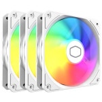 Cooler Master MF120 Lite ARGB Case Fan White - 3 Pack (MFW-B2DW-173PA-R1) | BIG W