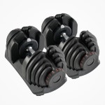 FitnessLab 80kg Adjustable Dumbbells Dumbbell Set Weight Dumbbells Plates Exercise Fitness 2x 40kg | BIG W