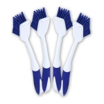 Xtra Kleen 4PCE Multi-Purpose Anti-Clog Dish Brush PET Fibre Bristles 28.2cm | BIG W