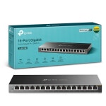 [TL-SG116E] 16 Port Gigabit Unmanaged Pro Switch Desktop/Wall Mounting L2 | BIG W