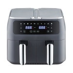 Healthy Choice 8L Dual Zone Digital Air Fryer with 200C, 10 Cooking Programs | BIG W