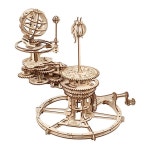 247pc Ugears Mechanical Tellurion Mechanical DIY Wooden 3D Puzzle/Model Set 14+ | BIG W