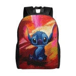 j1208 Kids Stitch Backpack 3D Print Cartoon Anime Backpacks Teenagers Backpack Boys And Girls School Bag e1208 | BIG W