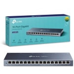 [TL-SG116E] 16 Port Gigabit Unmanaged Pro Switch Desktop/Wall Mounting L2 | BIG W