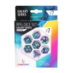 7pc Gamegenic RPG Resin Dice Set Glow Series Tabletop Gaming Venom Stones | BIG W