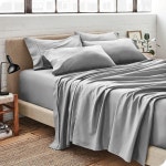 King Single Sheet Set 5pc Cozy Soft, Hotel Luxury, Microfiber, Ultra Soft, Deep Pockets, Easy Fit, Cooling and Breathable... 