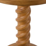 Society Home Phoebe Side Table Natural 46x46x62cm | BIG W