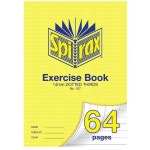 20pc Spirax 205 Exercise Book A4 12mm YR 3&4 QLD 48-Pages 70GSM Notebook Yellow | BIG W