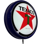 Massive TEXACO Fuel Oil GARAGE Wall Sign Led Bar Lighting Light RED | BIG W