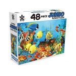 48pc Puzzle Master Jumbo Floor Underwater Shipwreck Jigsaw Puzzle Play Kids 3y+ | BIG W