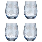 Ohelo Blue Tumbler With Etched Swallows 400ml | BIG W