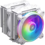 Cooler Master Hyper 622 Halo White A-RGB with 2x 120MM RGB LED PWM Fan, 6 Heat [RR-D6WW-20PA-R1] | BIG W