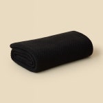 House & Home Diamond Fleece Throw - Grey | BIG W